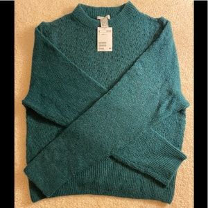 Emerald green sweater